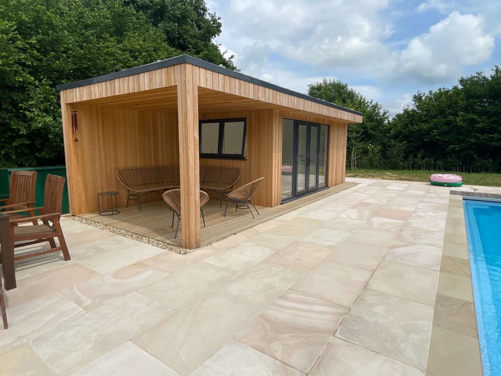 Poolside Garden Room